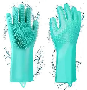 Silicone Dishwashing Hand Gloves